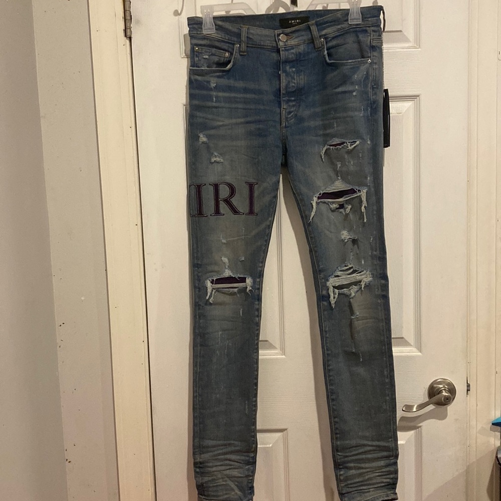 Amiri serif logo jean, men’s 33us